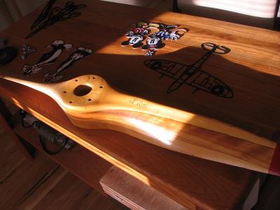 Wall Mount For A Display Propeller