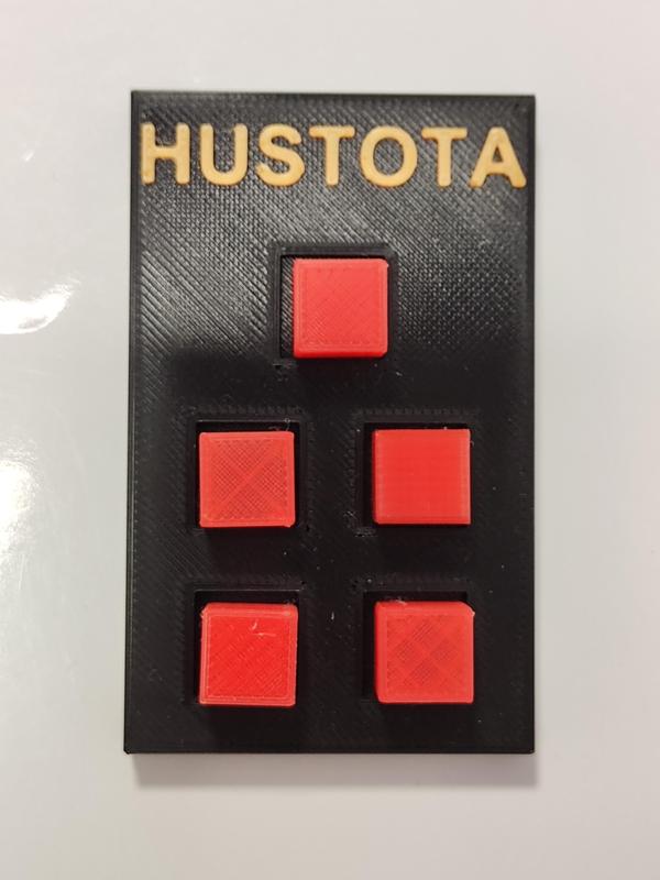 Pomůcka fyzika - hustota