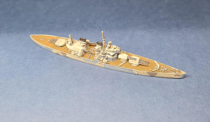 King George V Class Battleship 1/1800 scale