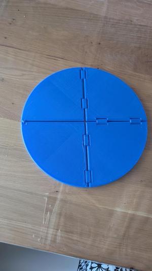 Print-in-Place Drone Landing-Pad