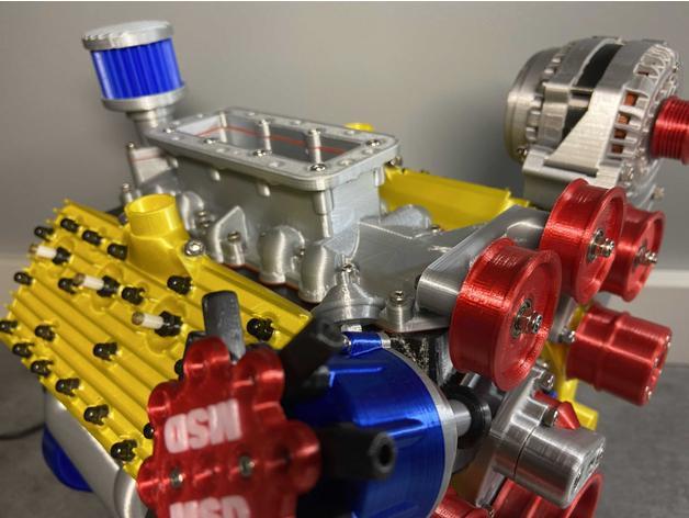 Ford FlatHead V8 (10/14) / Intake Manifold remix