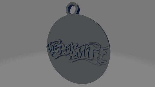 Aerosmith keychain
