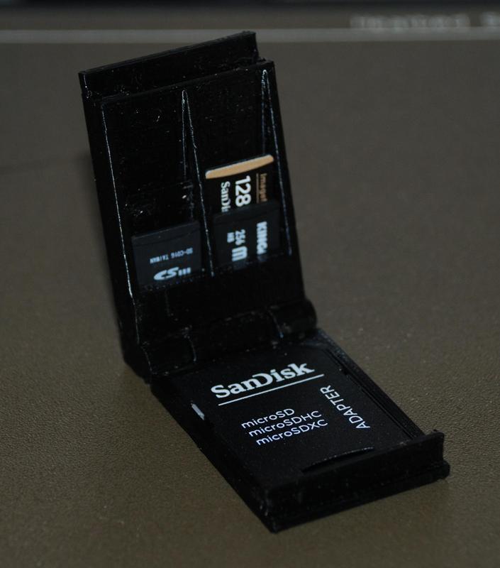 Mini microSD wallet