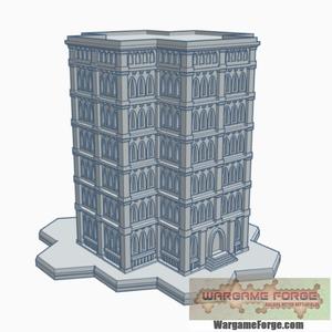 Gothic Building 57 with Hex Base GHB057