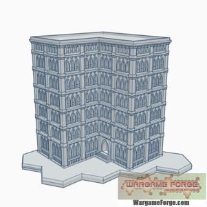 Gothic Building 81 with Hex Base GHB081