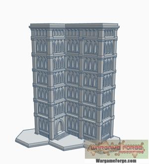 Gothic Building 49 with Hex Base GHB049