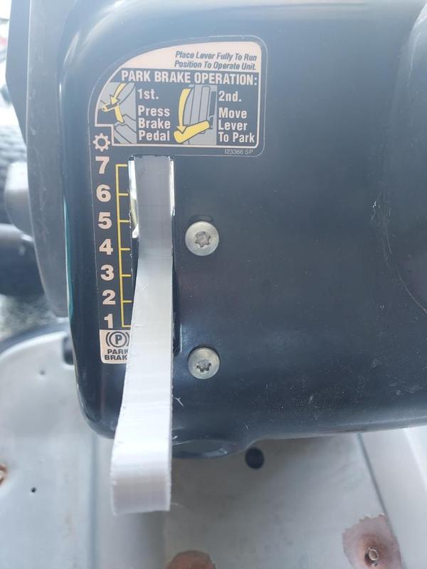 Riding lawn mower 7 speed shift lever [983-04216]