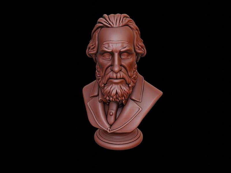 William Clark Bust