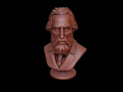 William Clark Bust