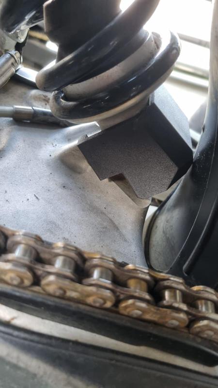 KTM PDS rear shock protector