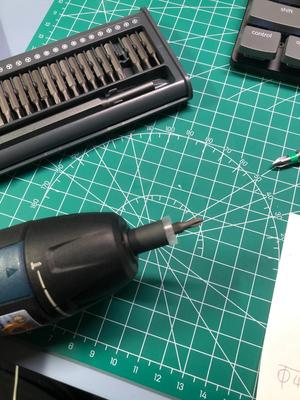 6.35 to 4 mm Electric screwdrivers fit 电动螺丝刀批头转换座