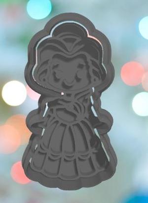 Princess Belle Cookie Cutter
