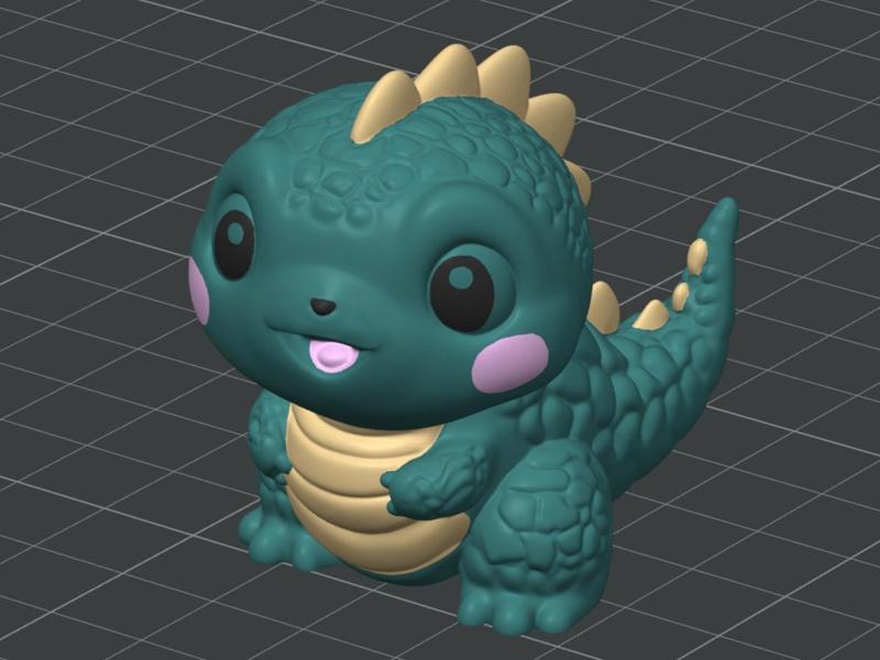 Dinosaur - no supports
