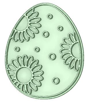 Easter egg 8 cookie cutter