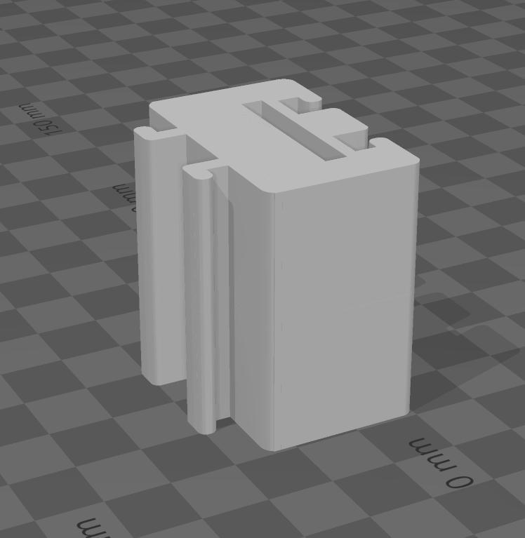 Raccordement double mâle femelle