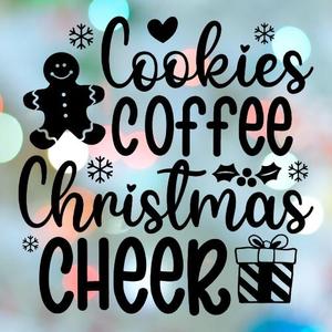 Christmas Stamp Cookies Coffee Cookie Cutter