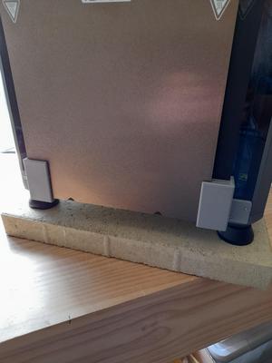 Creality K1 heatbed plate storage