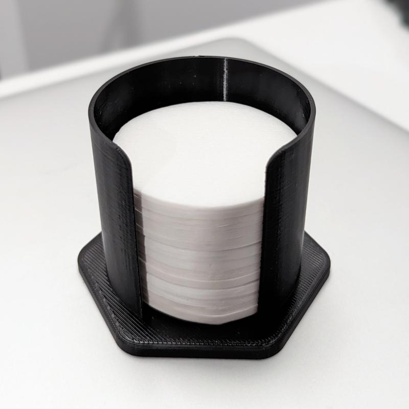 Espresso Filter Paper Holder with Cover