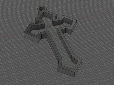 Cross keychain - Cross keychain