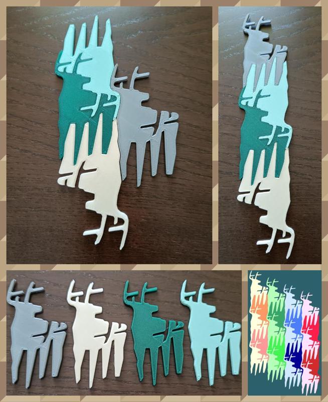 Tessellating deer