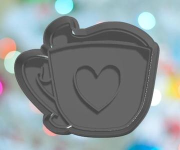 Alice In Wonderland Tea Cup Cookie Cutter