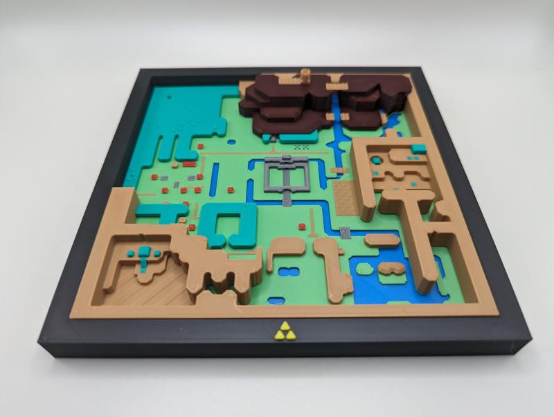 Zelda A Link To The Past Map