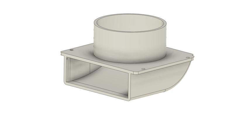 Soffit Vent Hood - 4"