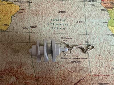 BMW R90S Crankshaft key ring