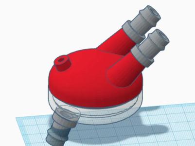 Model Berlin Heart Pump (x2 per plate)
