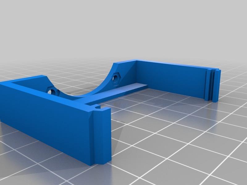 40mm fan brackets for Mega 2650 & Ramps 1.4 (need 4 brackets for 2 fans)