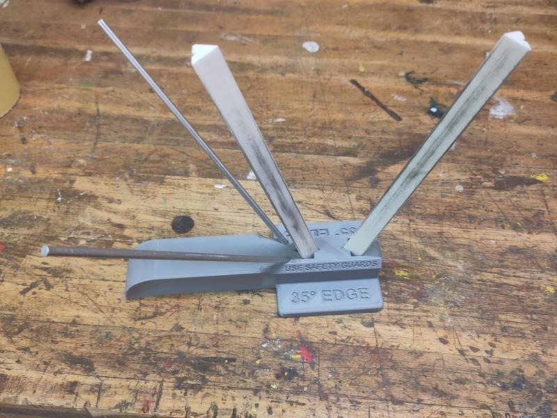 Knife Sharpener 35° compatible with Spyderco Tri-Angle Sharpmaker