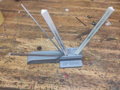 Knife Sharpener 35° compatible with Spyderco Tri-Angle Sharpmaker
