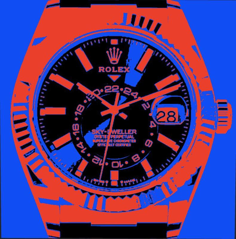 Rolex Sky-Dweller Modern Art