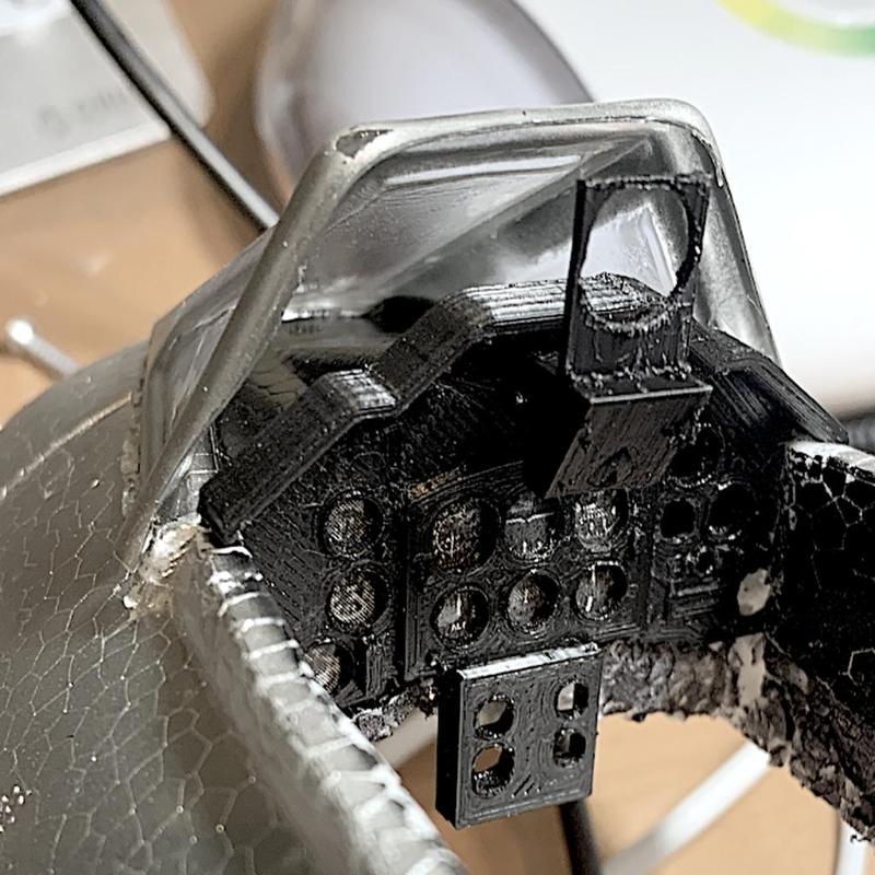 Dehavilland Vampire Instrument Panel