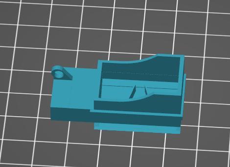 Fan attachment for Nozzle Geeetech A30 Pro