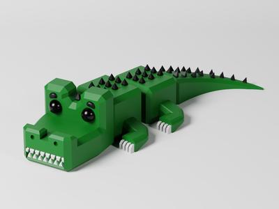 Cute, Flexi Croco (Articulated)