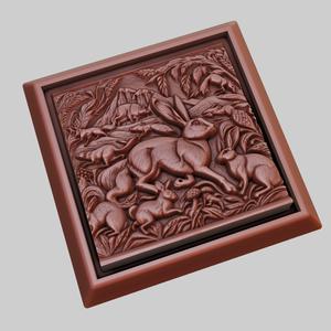 Rabbit Animal 3D Model for CNC Router Laser & 3D Printer