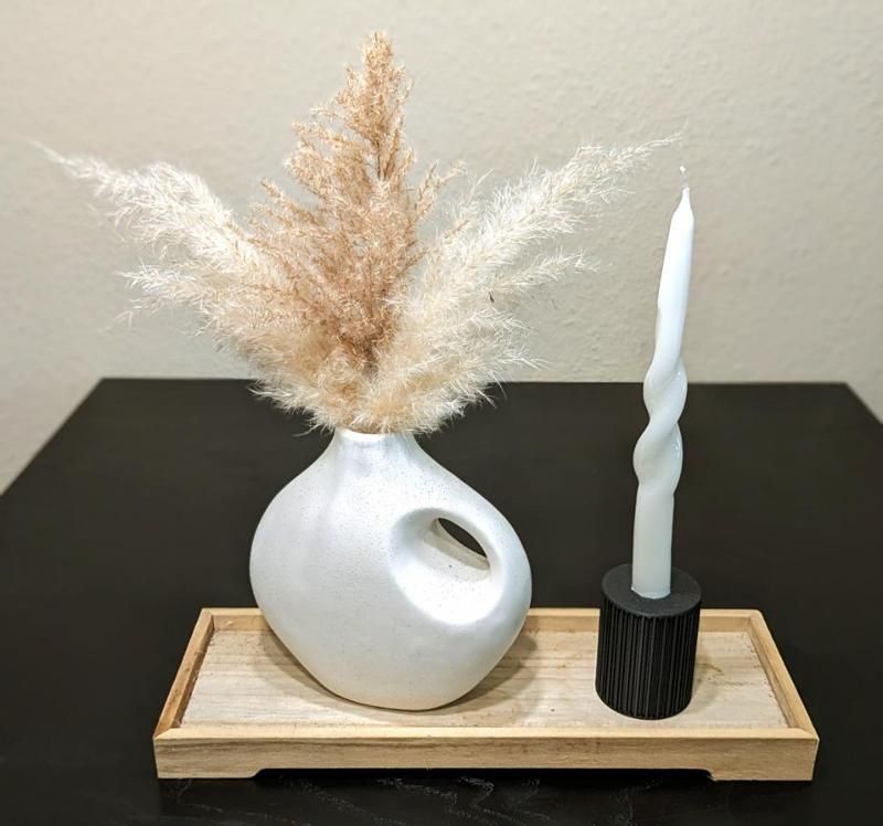 two sided candle holder