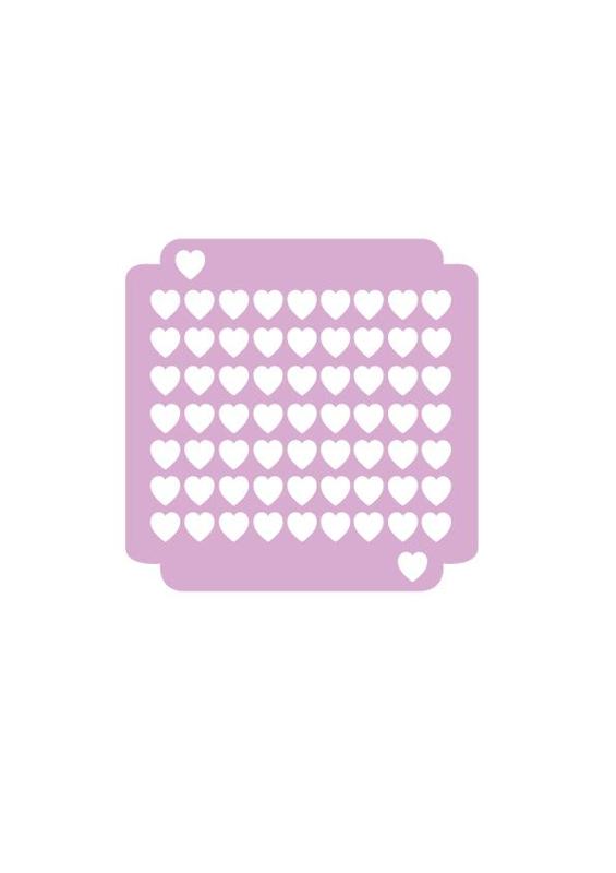 Texture / Stencil Hearts