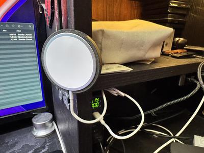 45° MagSafe Shelf Mount for 20mm IKEA (or Generic) Shelves