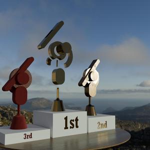 Trofeo Ensamblable Multicolor – Competencias y Eventos