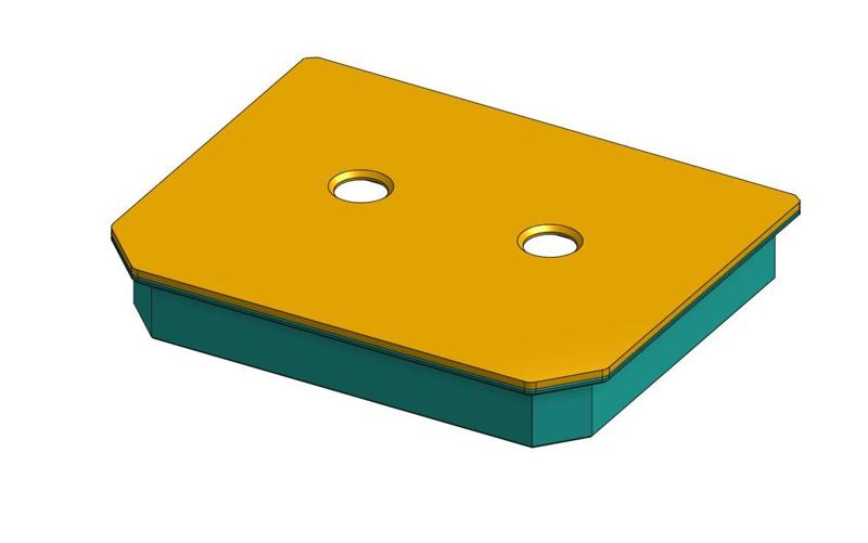 Mülleimer Deckel mit Einsatz