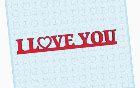 I love you