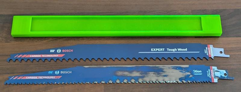 Reciprocating saw holder - Bosch, Makita, Metabo, Ryobi, Milwaukee, Skil, Cat, DeWALT, Einhell, Black & Decker, etc