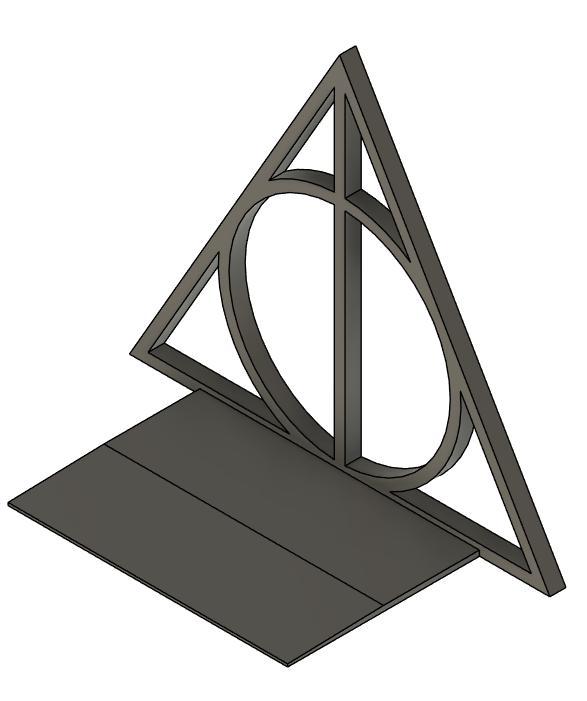 deathly hollows bookend