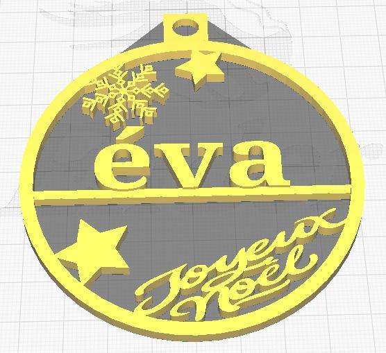 ornament christmas bauble eva