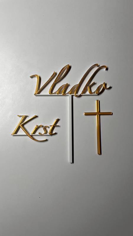 Krst zapich na tortu