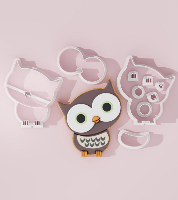 Owl #1 Cookie Cutter