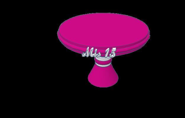 Cake Display - Sweet Table - My 15th Birthday Party