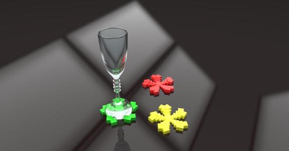 A coaster for your drinks.